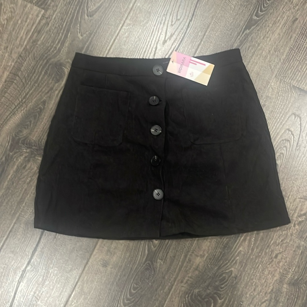 NWT corduroy mini skirt